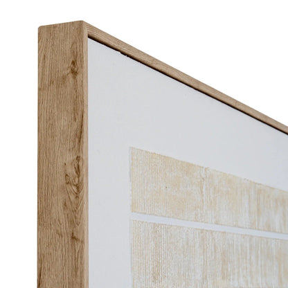 Sola Textured Line Canvas in Frame