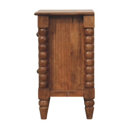 Spindle Amber Bedside