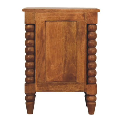 Spindle Amber Bedside