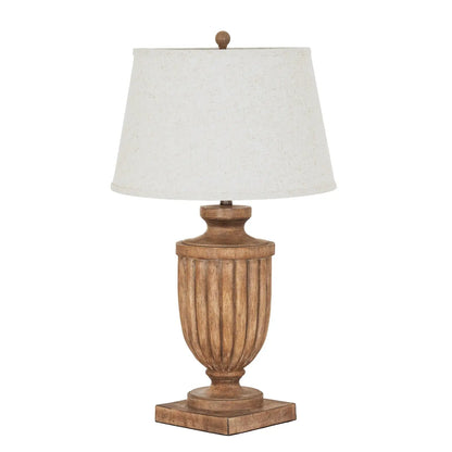 Tassora Table Lamp With Edged Linen Shade