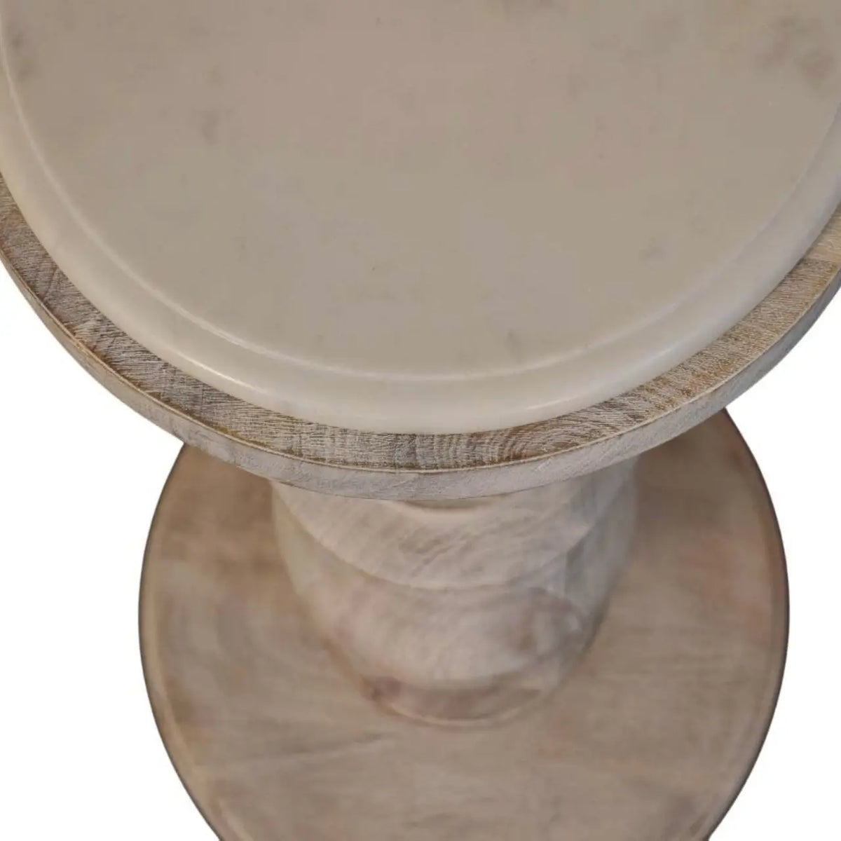 The Bellis Marble Accent Side Table