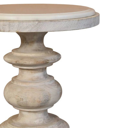 The Bellis Marble Accent Side Table