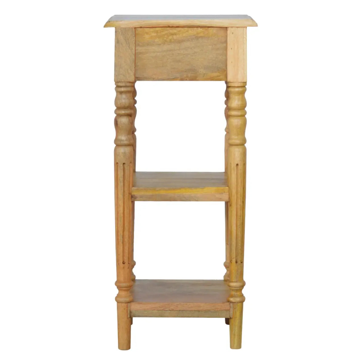 Turned Leg Telephone Side Table