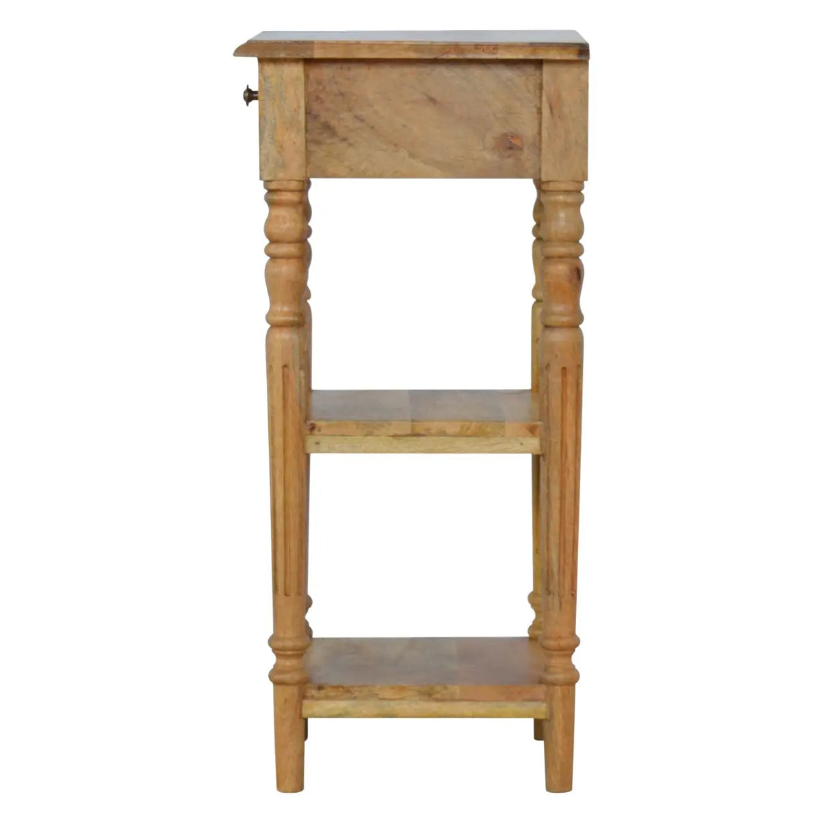 Turned Leg Telephone Side Table