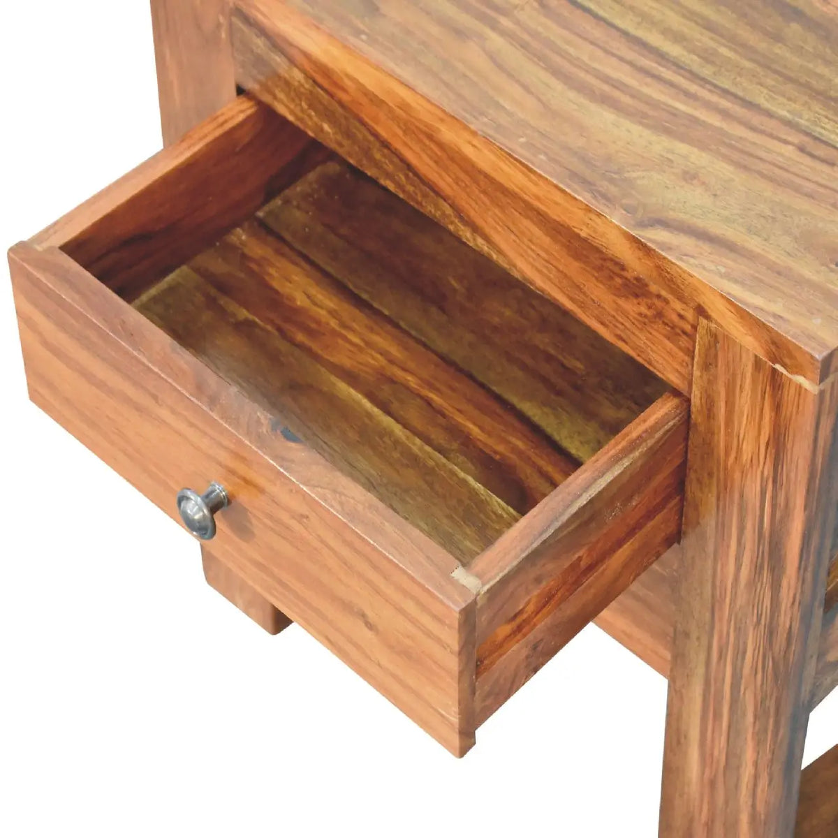 U-Square Honey Bedside Table | Nightstand