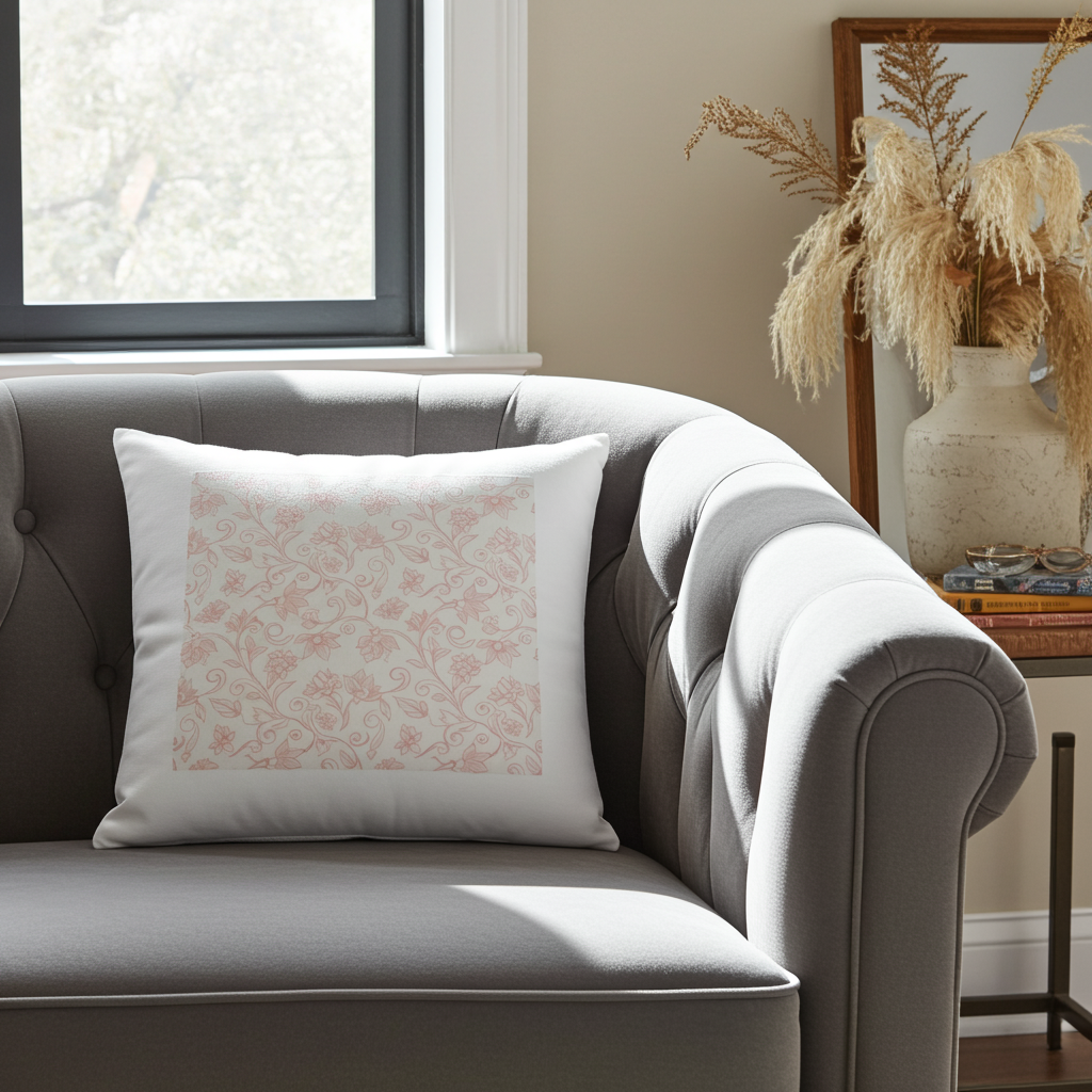 Geometric Pattern Premium Pillow | Livvat Exclusive